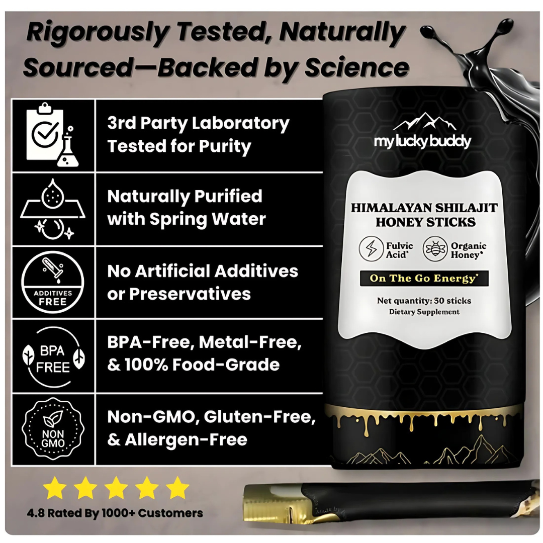 Himalayan Shilajit Honey Sticks